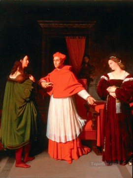 ラファエロの婚約 新古典派 ジャン・オーギュスト ドミニク・アングル Oil Paintings